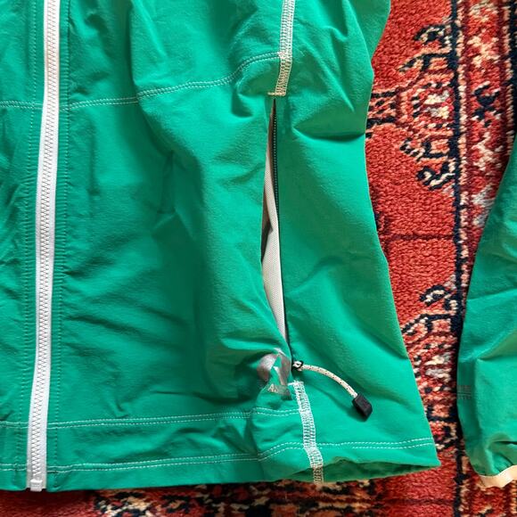 First Ascent Women's S Bright Green Zip-Front Lightweight Soft Shell Jacket - Picture 4 of 7
